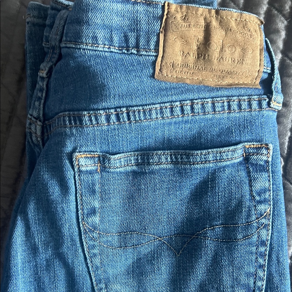Ralph Lauren Indigo Denim Trousers